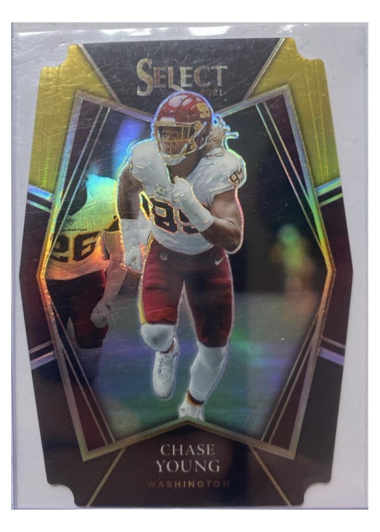 2021 Panini Select Base Set Chase Young #134 card