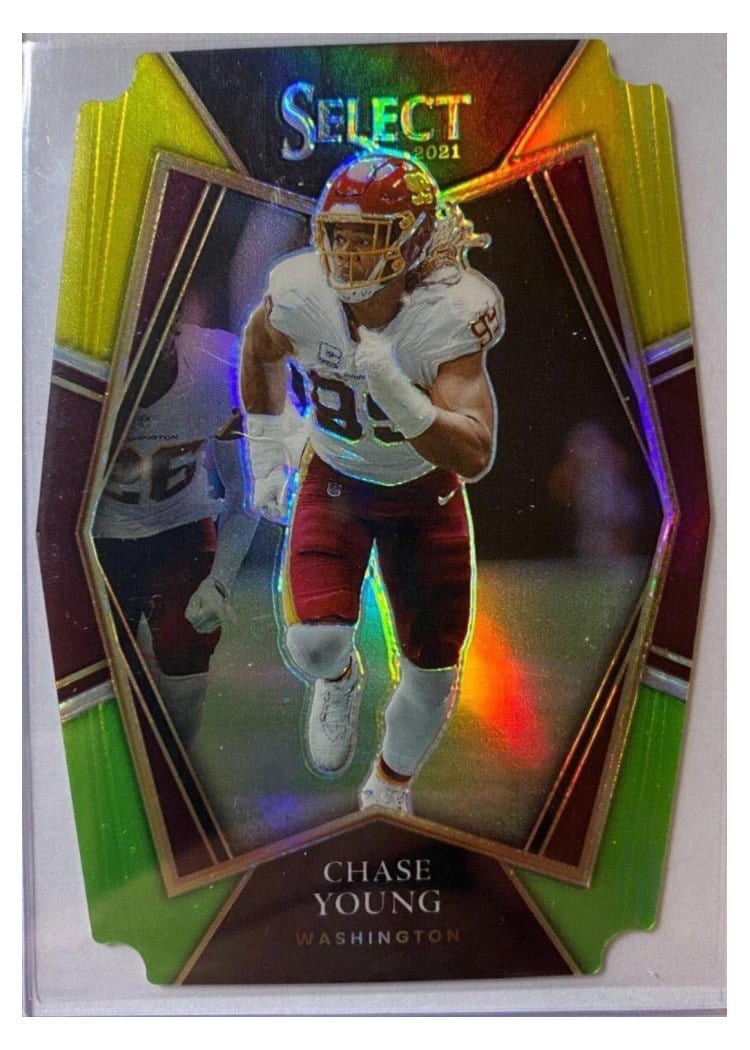 2021 Panini Select Base Set Chase Young #134 card