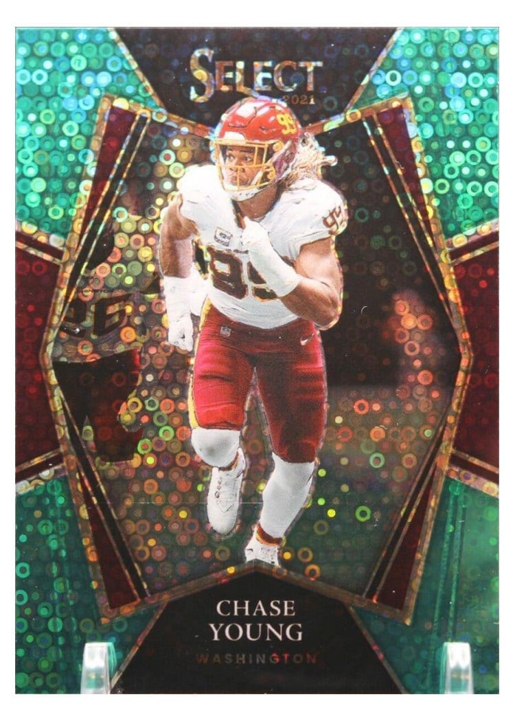 2021 Panini Select Base Set Chase Young #134 card
