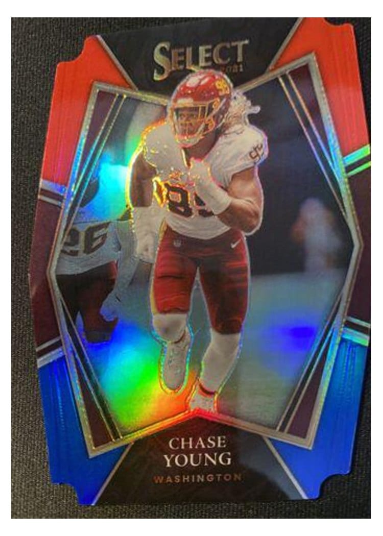 2021 Panini Select Base Set Chase Young #134 card