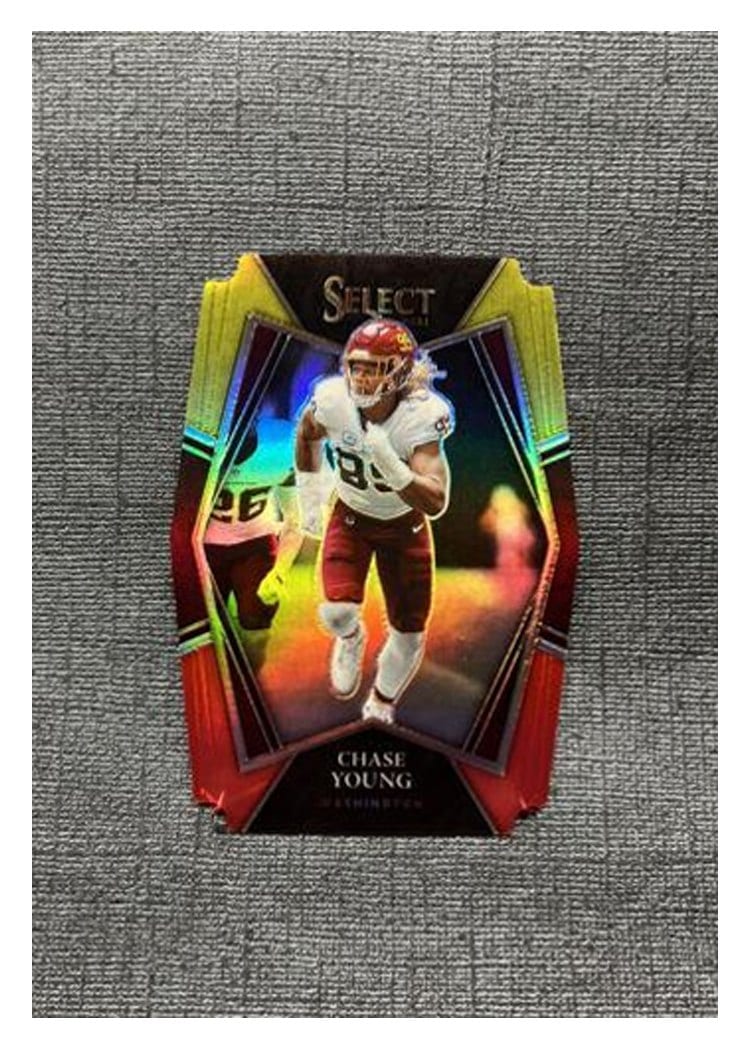 2021 Panini Select Base Set Chase Young #134 card