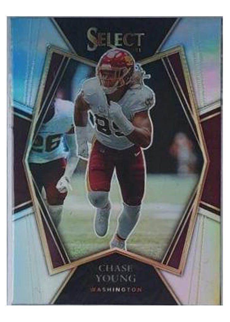 2021 Panini Select Base Set Chase Young #134 card