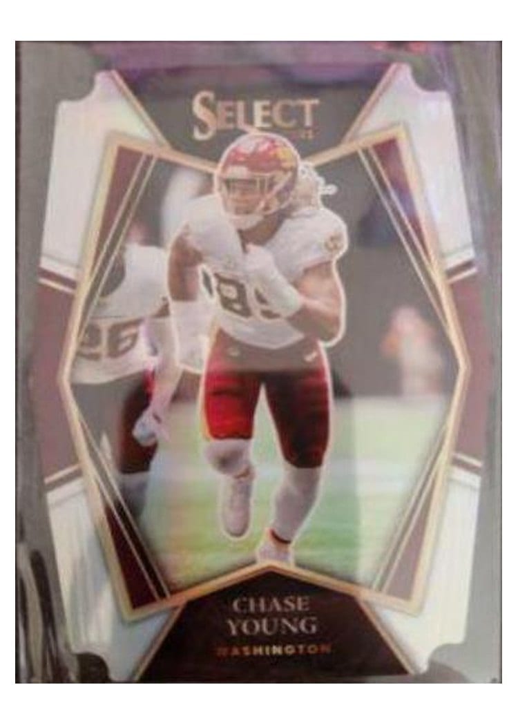 2021 Panini Select Base Set Chase Young #134 card