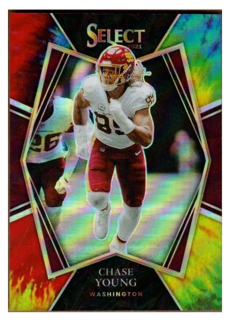 2021 Panini Select Base Set Chase Young #134 card