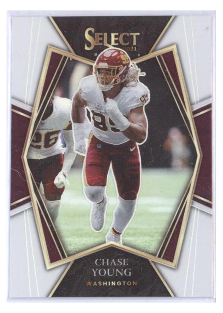 2021 Panini Select Base Set Chase Young #134 card