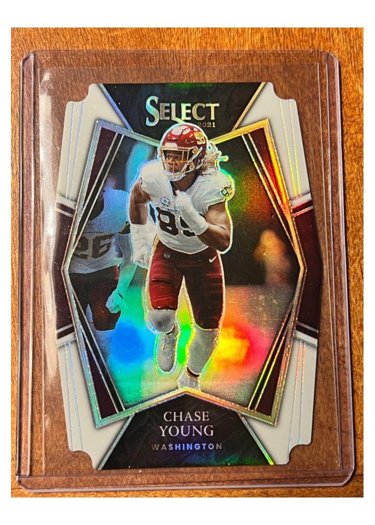 2021 Panini Select Base Set Chase Young #134 card
