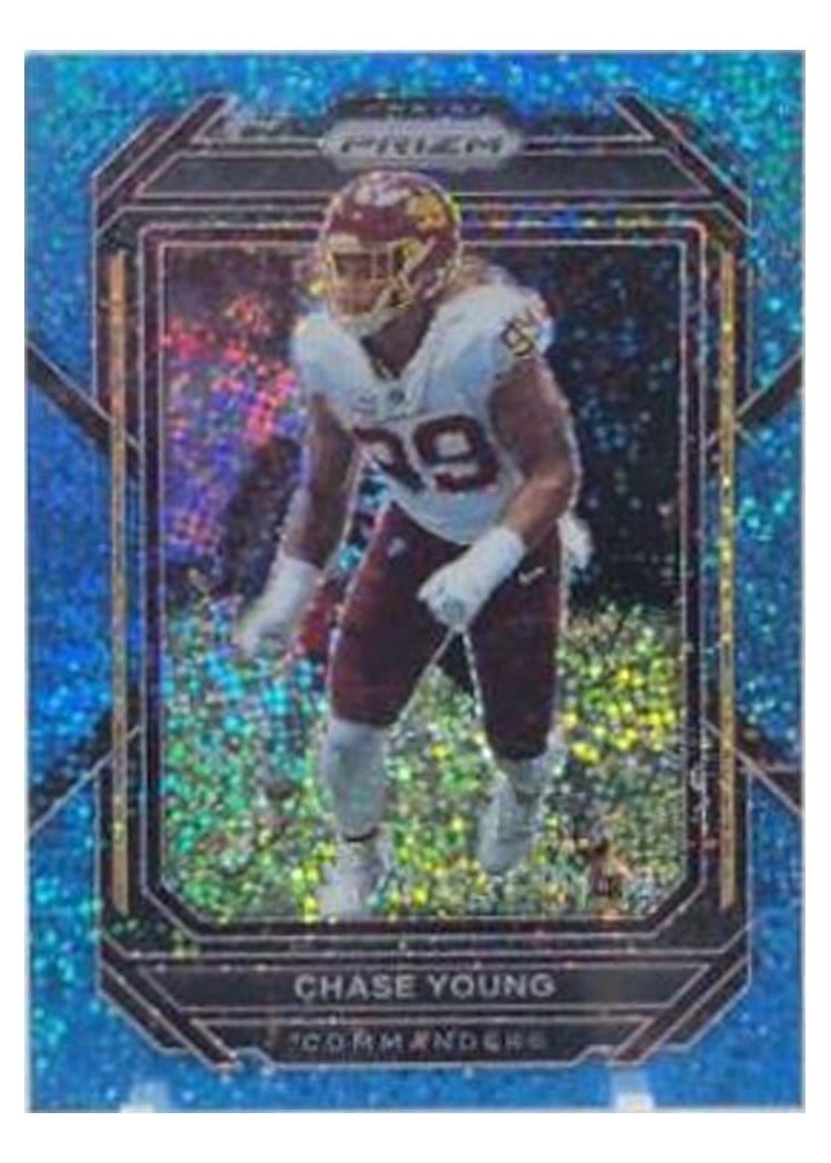 2022 Panini Prizm Base Set Chase Young #298 card