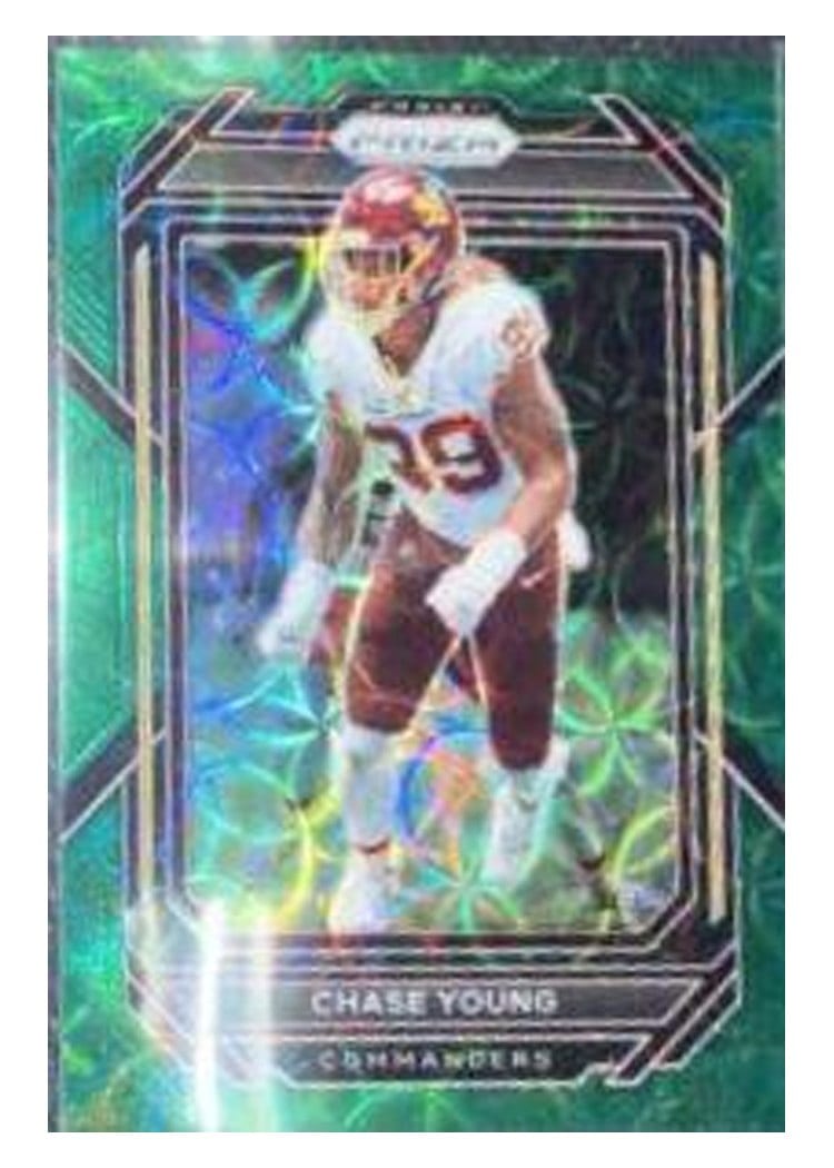 2022 Panini Prizm Base Set Chase Young #298 card