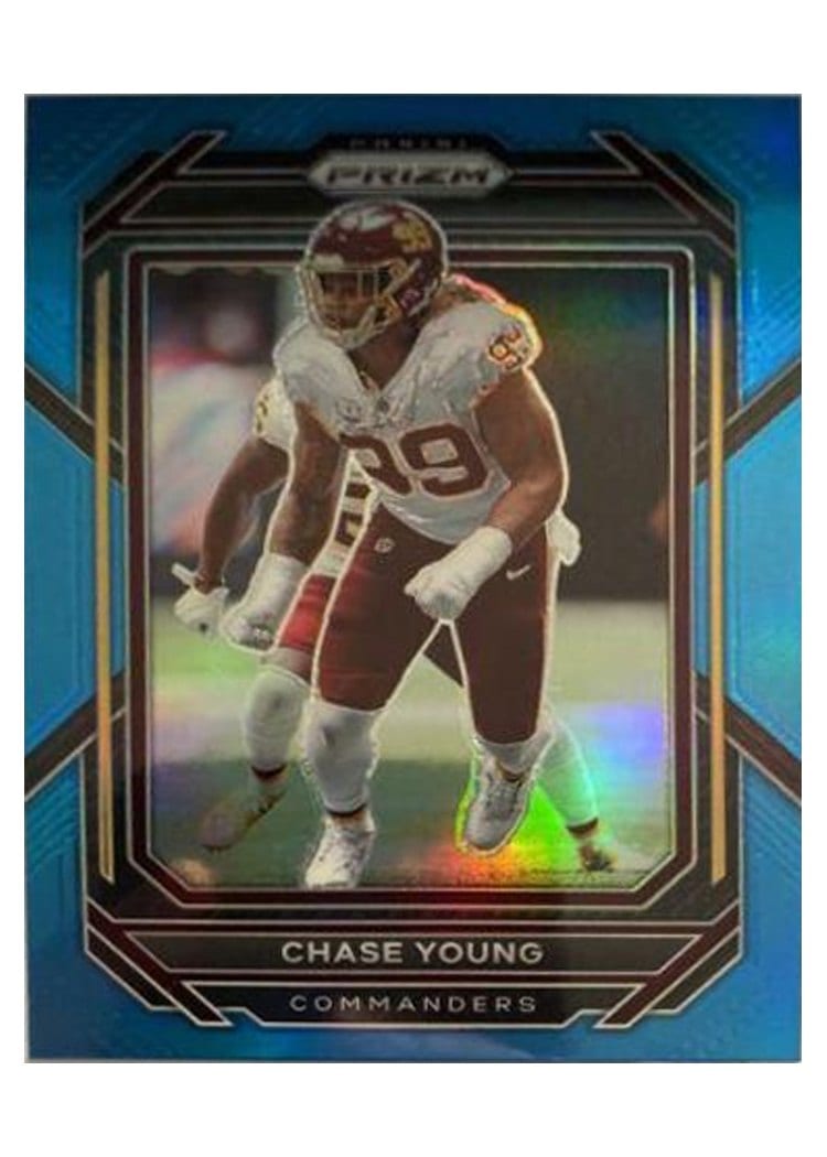 2022 Panini Prizm Base Set Chase Young #298 card