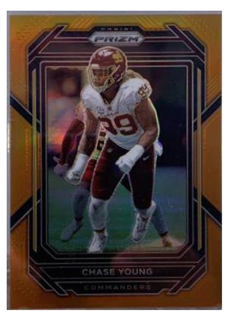 2022 Panini Prizm Base Set Chase Young #298 card