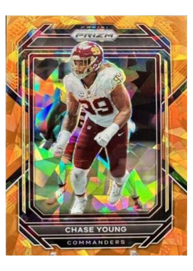 2022 Panini Prizm Base Set Chase Young #298 card