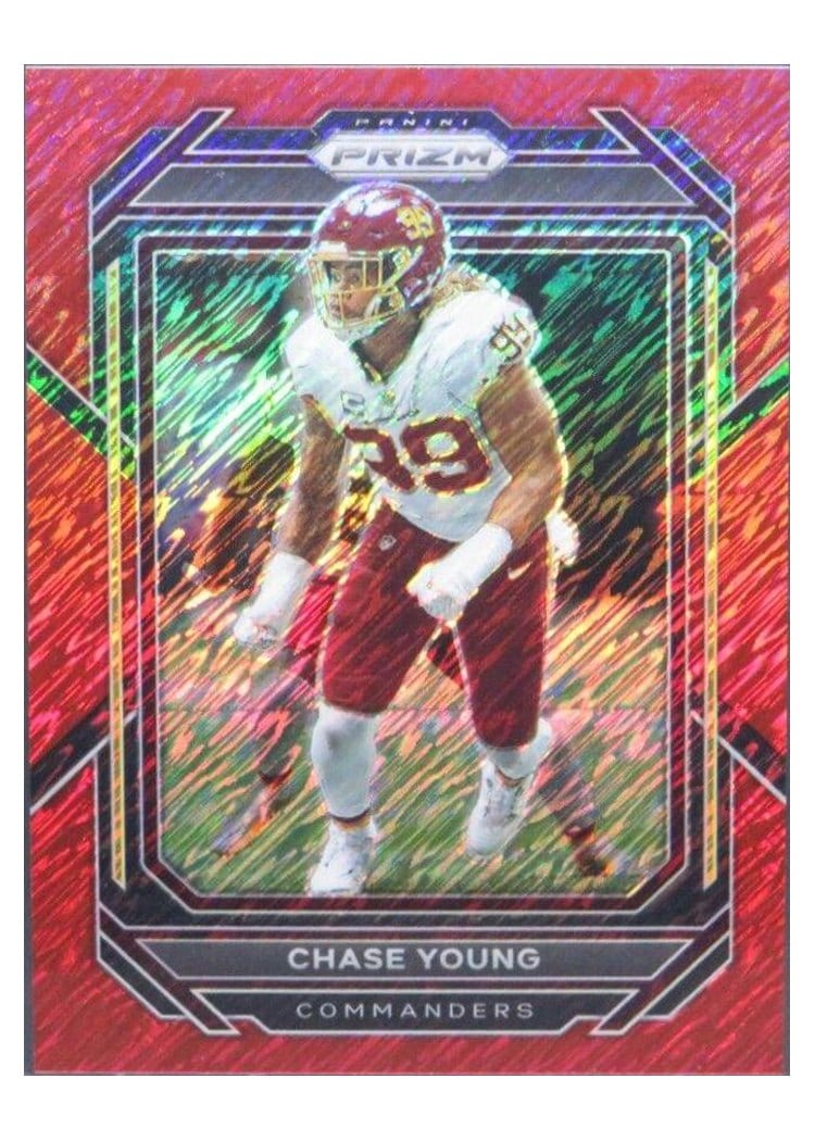 2022 Panini Prizm Base Set Chase Young #298 card
