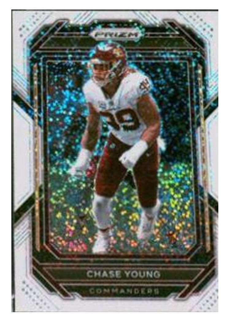 2022 Panini Prizm Base Set Chase Young #298 card