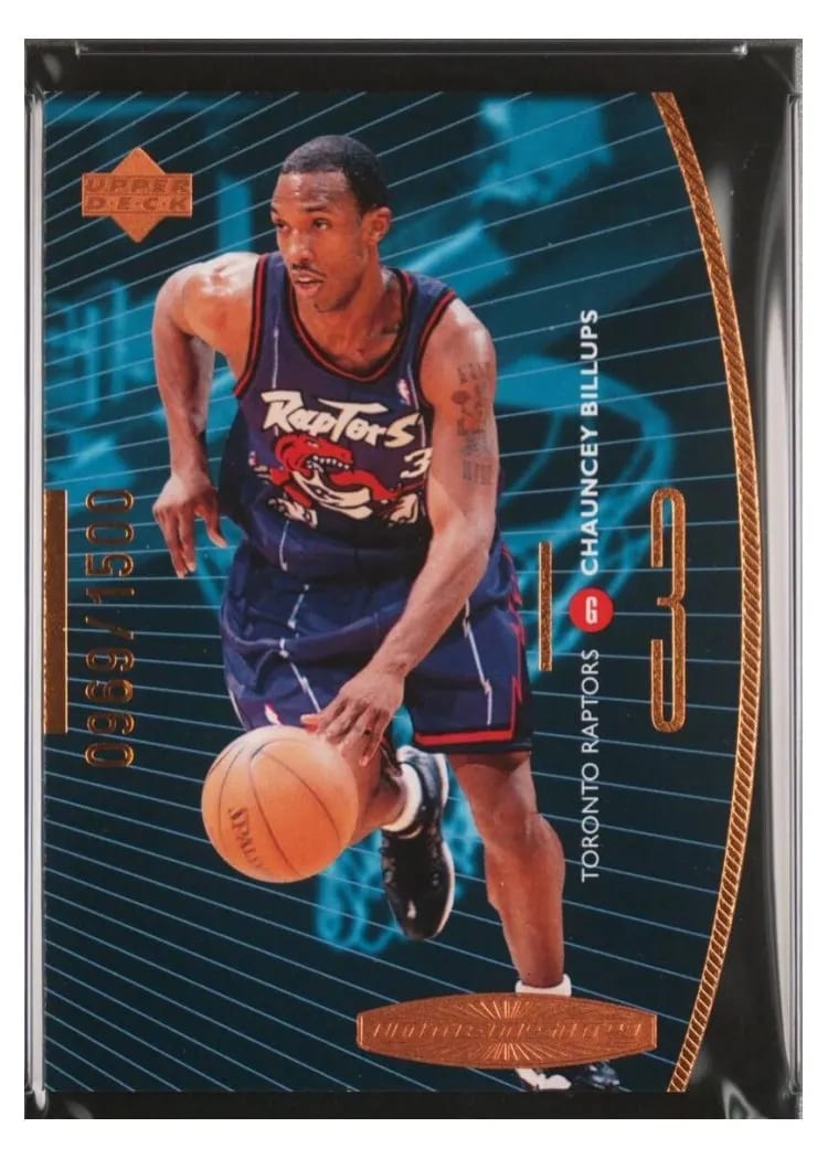 1998 Upper Deck Intensity Chauncey Billups Quantum Bronze #I16 card