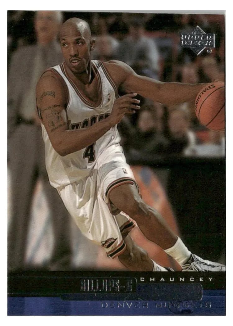 1999 Upper Deck Chauncey Billups #32 card