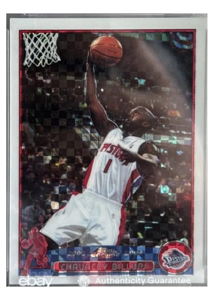 2003 Topps Chrome Chauncey Billups #99 card