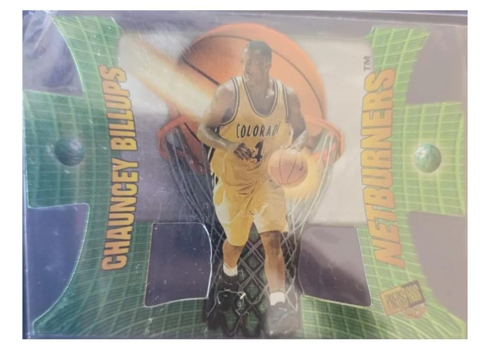 1997 Press Pass Net Burners Chauncey Billups #Nb 12/36 card