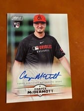 2025 Stadium Club Base Autographs Chayce McDermott #SCBA-CMD card