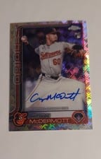 2025 Topps Chrome Logofractor Edition Rookie Autographs Chayce McDermott #RA-CM card