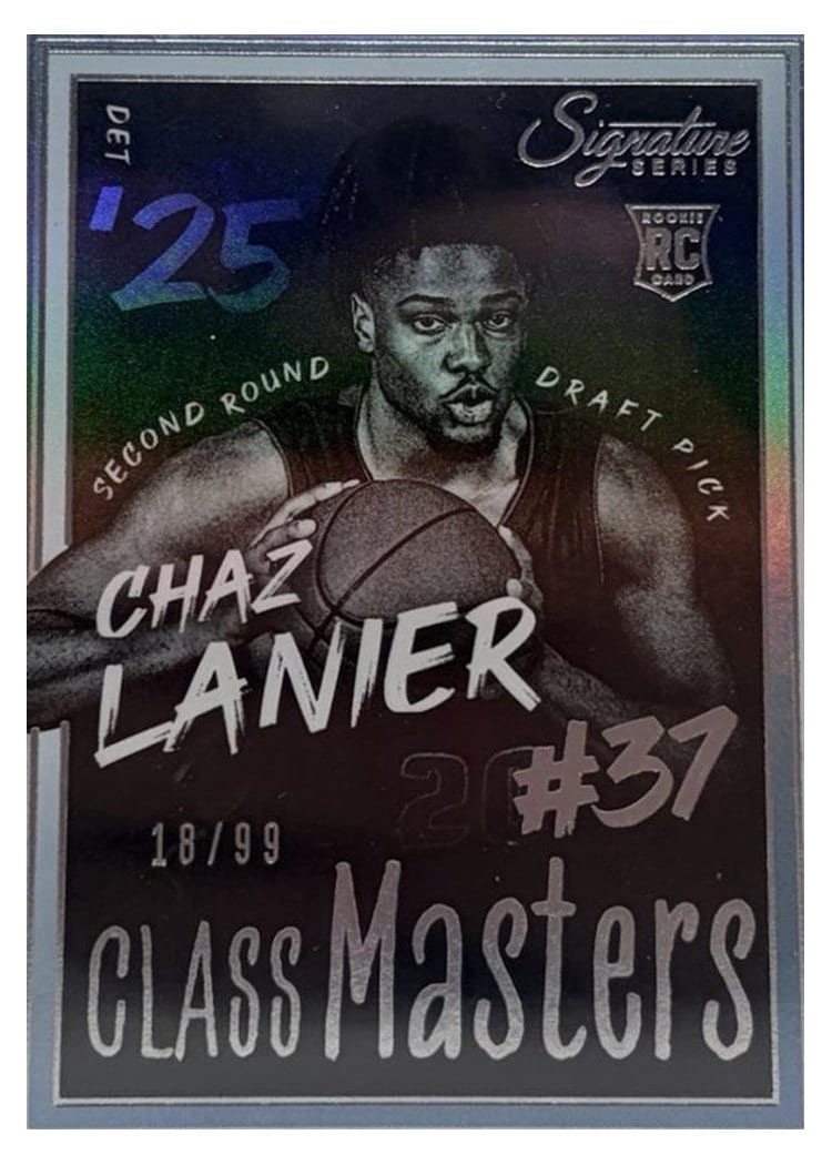2025-26 Panini Signature Series Class Masters Chaz Lanier #24 card