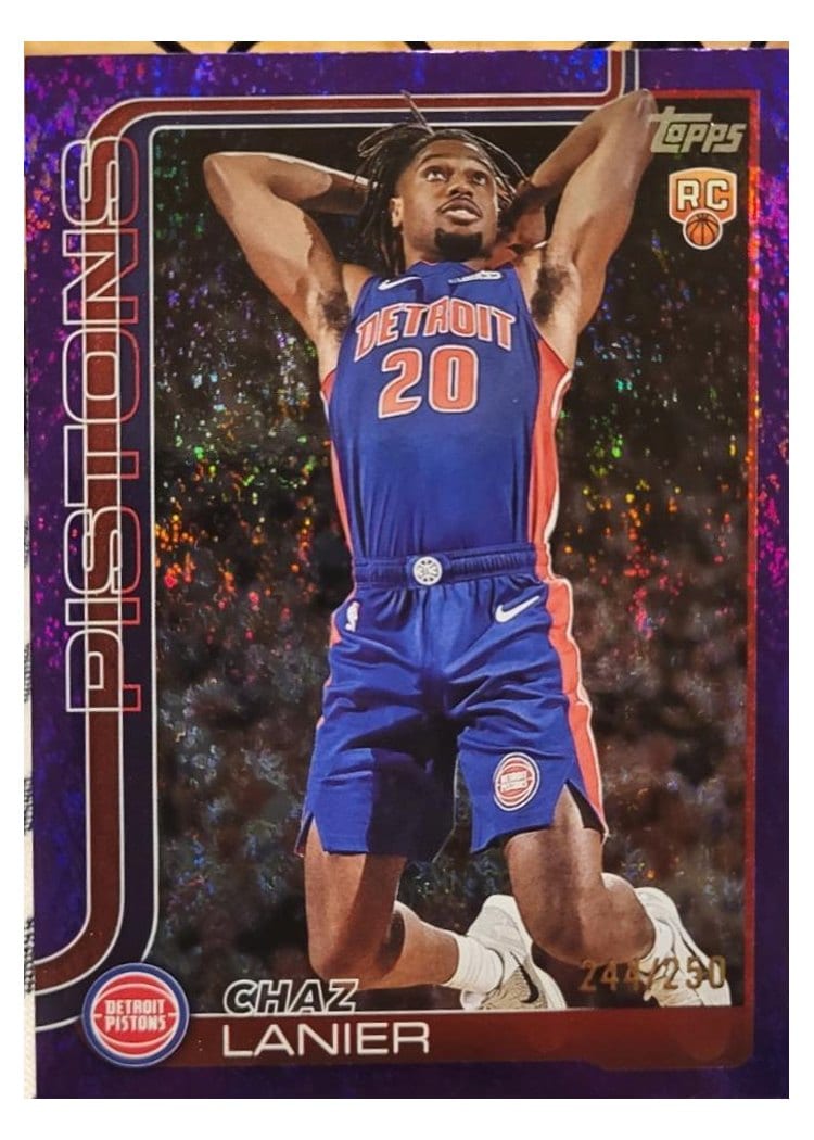 2025-26 Topps Base Set Chaz Lanier #238 card