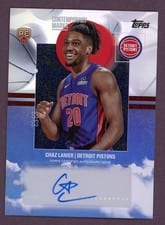 2025-26 Topps Contemporary Marks Chaz Lanier #CM-CL card