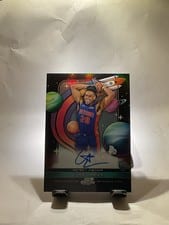 2025-26 Topps Cosmic Chrome First Flight Signatures Chaz Lanier #FF-CL card