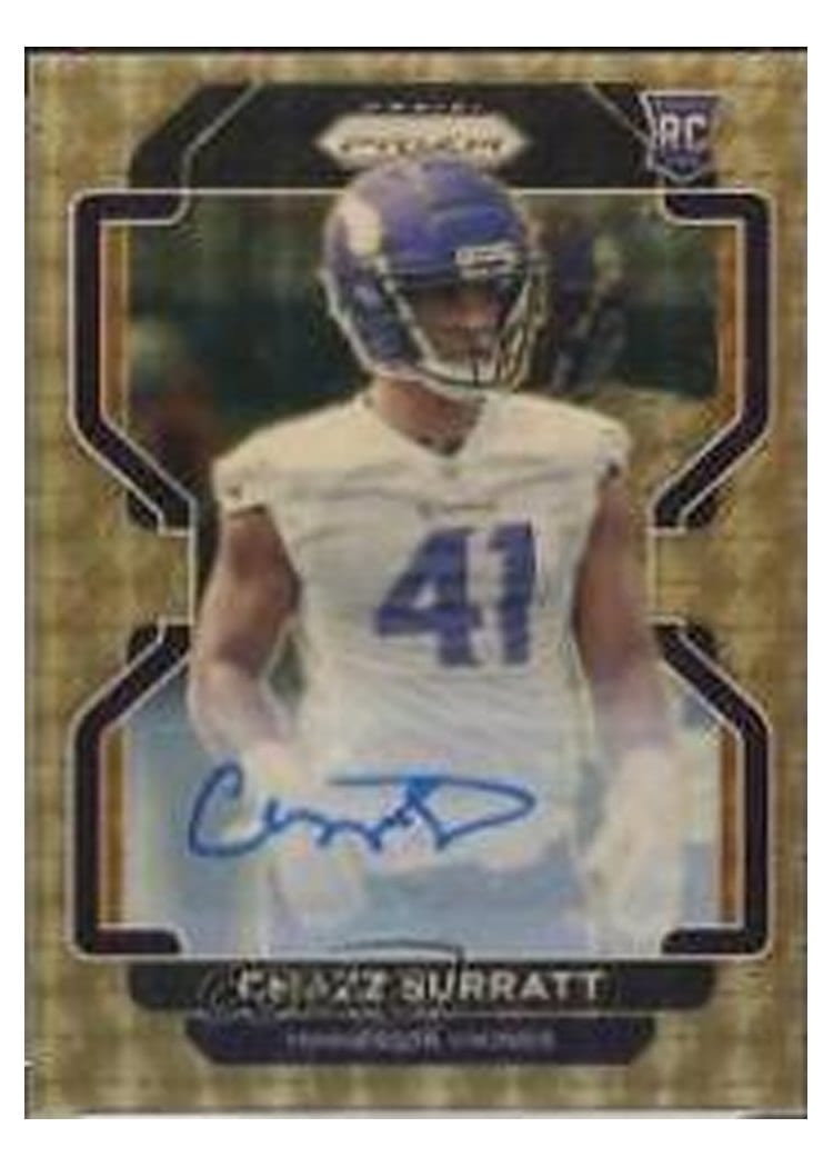 2021 Panini Prizm Base Set Chazz Surratt #419 card
