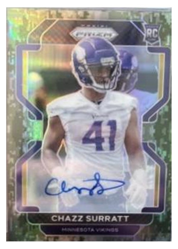 2021 Panini Prizm Base Set Chazz Surratt #419 card