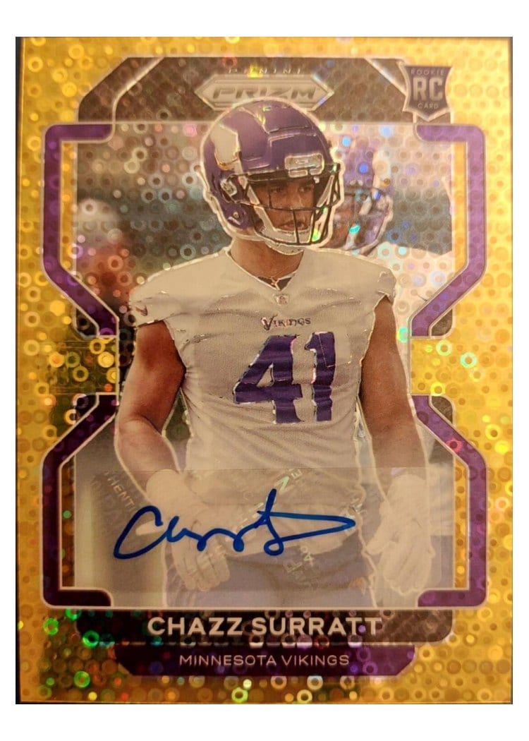 2021 Panini Prizm Base Set Chazz Surratt #419 card