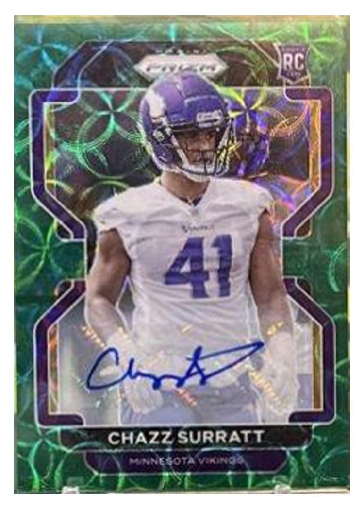 2021 Panini Prizm Base Set Chazz Surratt #419 card