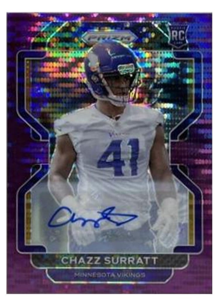 2021 Panini Prizm Base Set Chazz Surratt #419 card