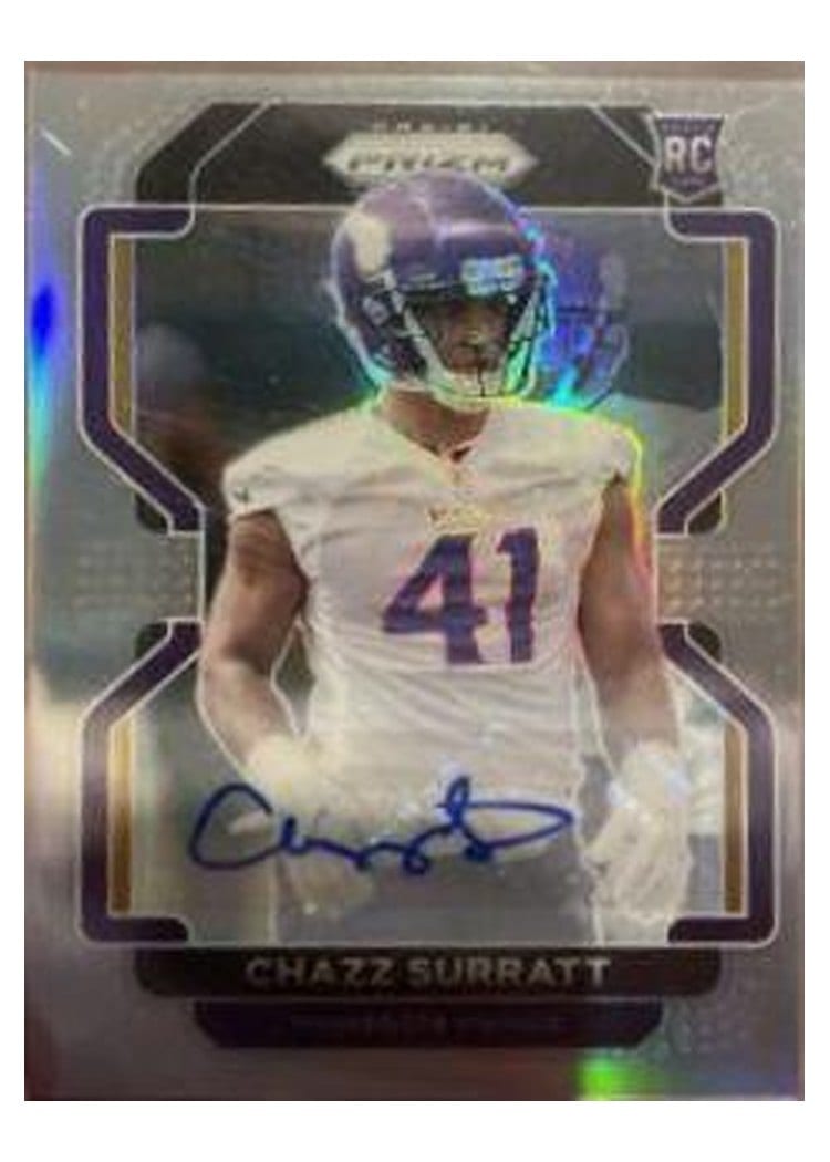 2021 Panini Prizm Base Set Chazz Surratt #419 card