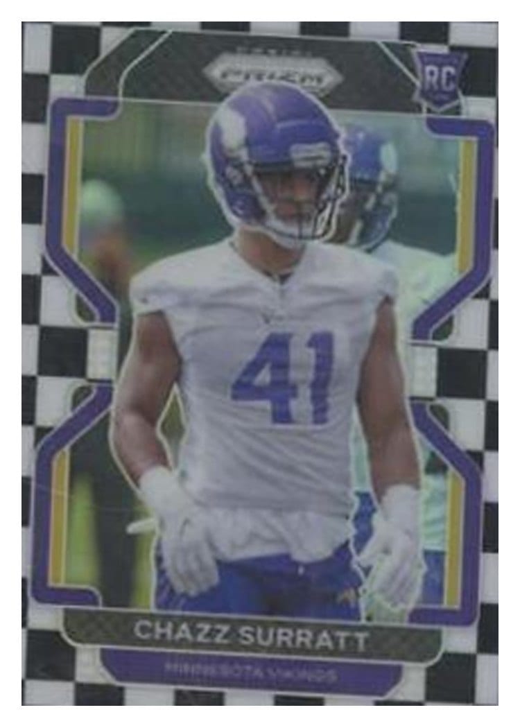 2021 Panini Prizm Base Set Chazz Surratt #419 card