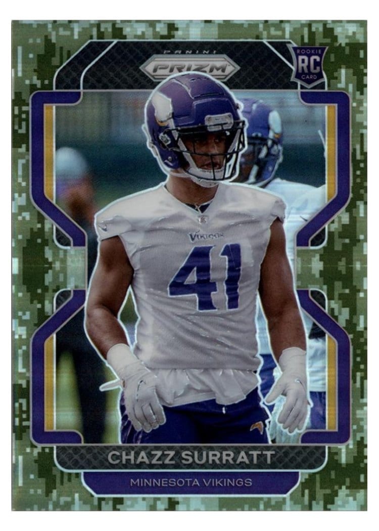 2021 Panini Prizm Base Set Chazz Surratt #419 card