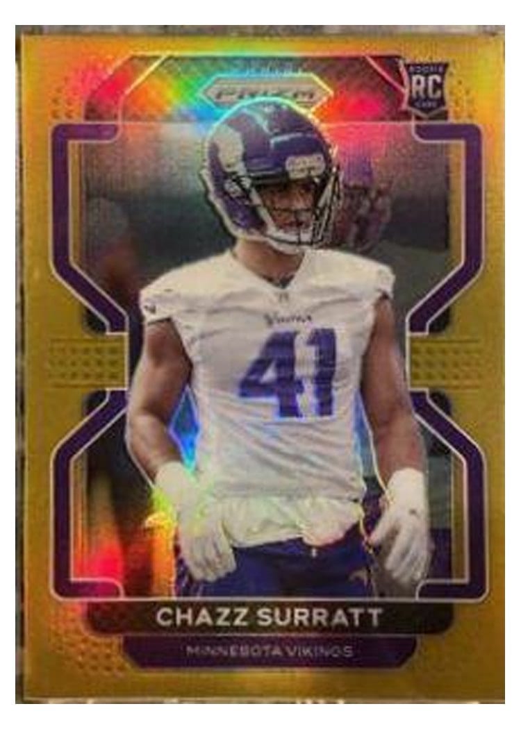 2021 Panini Prizm Base Set Chazz Surratt #419 card