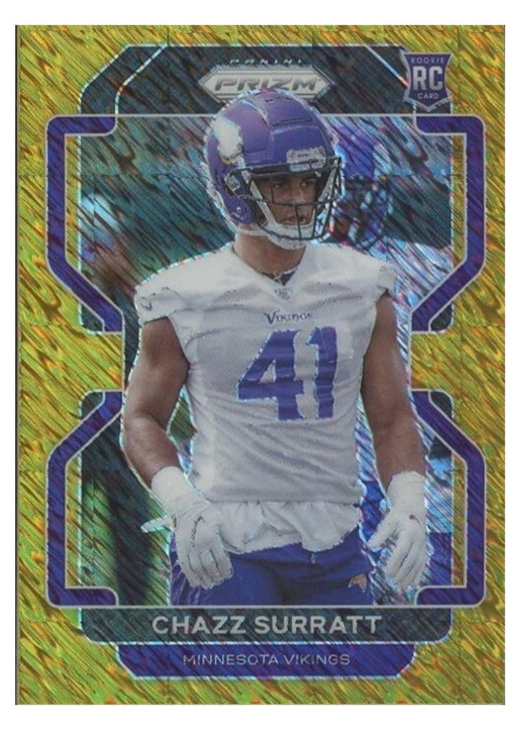2021 Panini Prizm Base Set Chazz Surratt #419 card