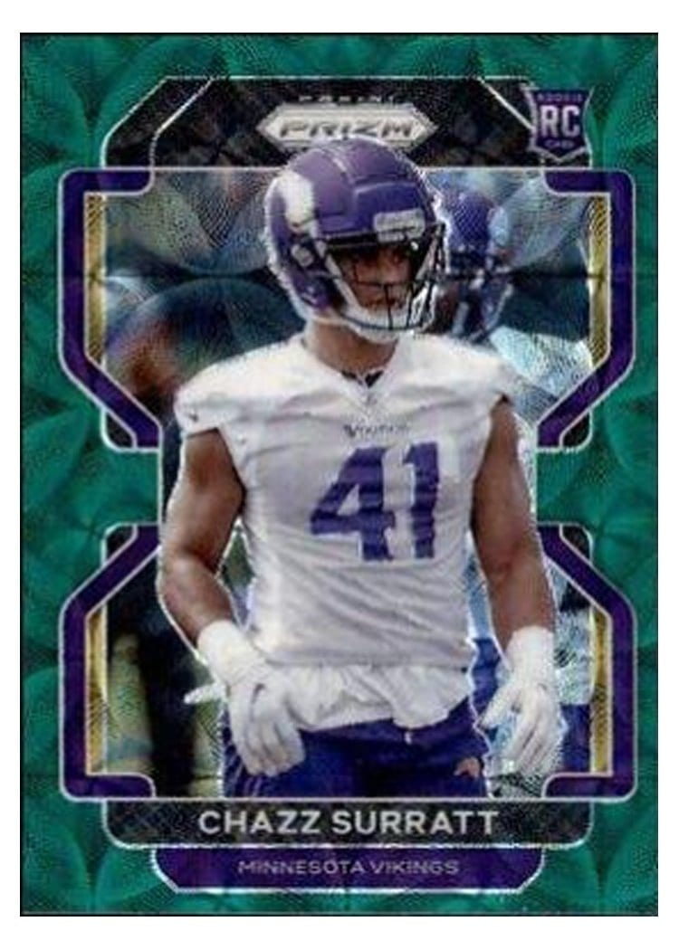 2021 Panini Prizm Base Set Chazz Surratt #419 card