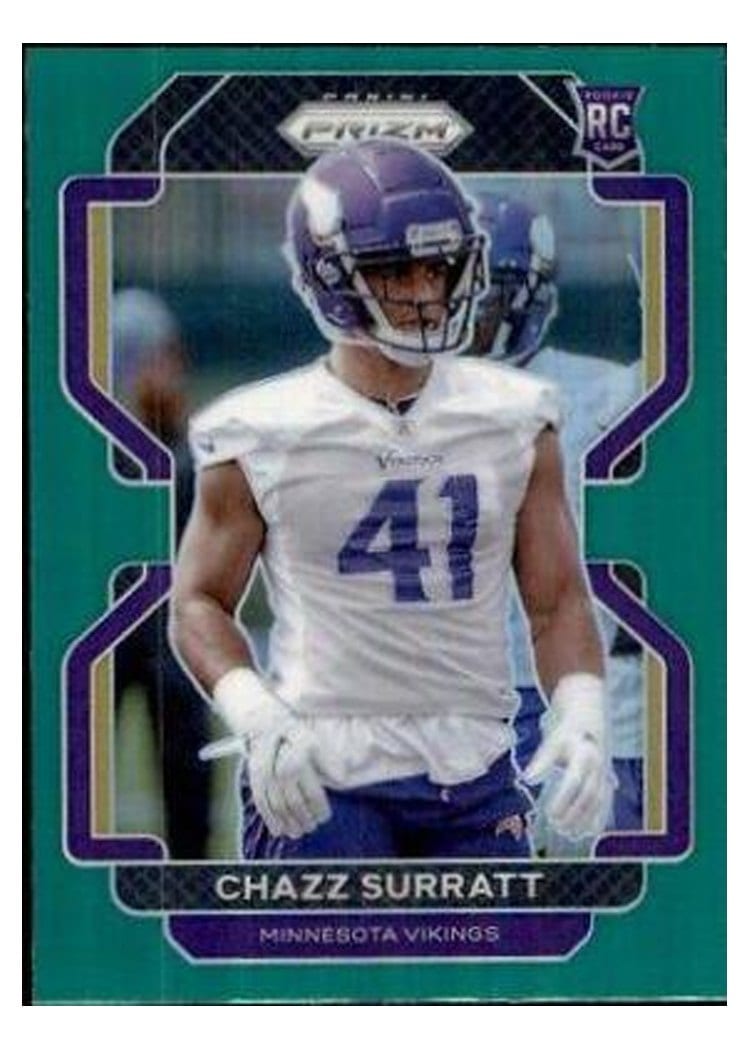 2021 Panini Prizm Base Set Chazz Surratt #419 card