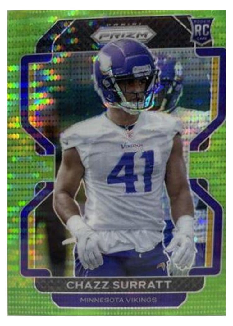 2021 Panini Prizm Base Set Chazz Surratt #419 card