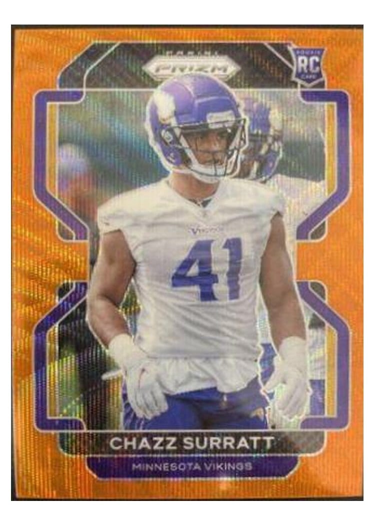 2021 Panini Prizm Base Set Chazz Surratt #419 card