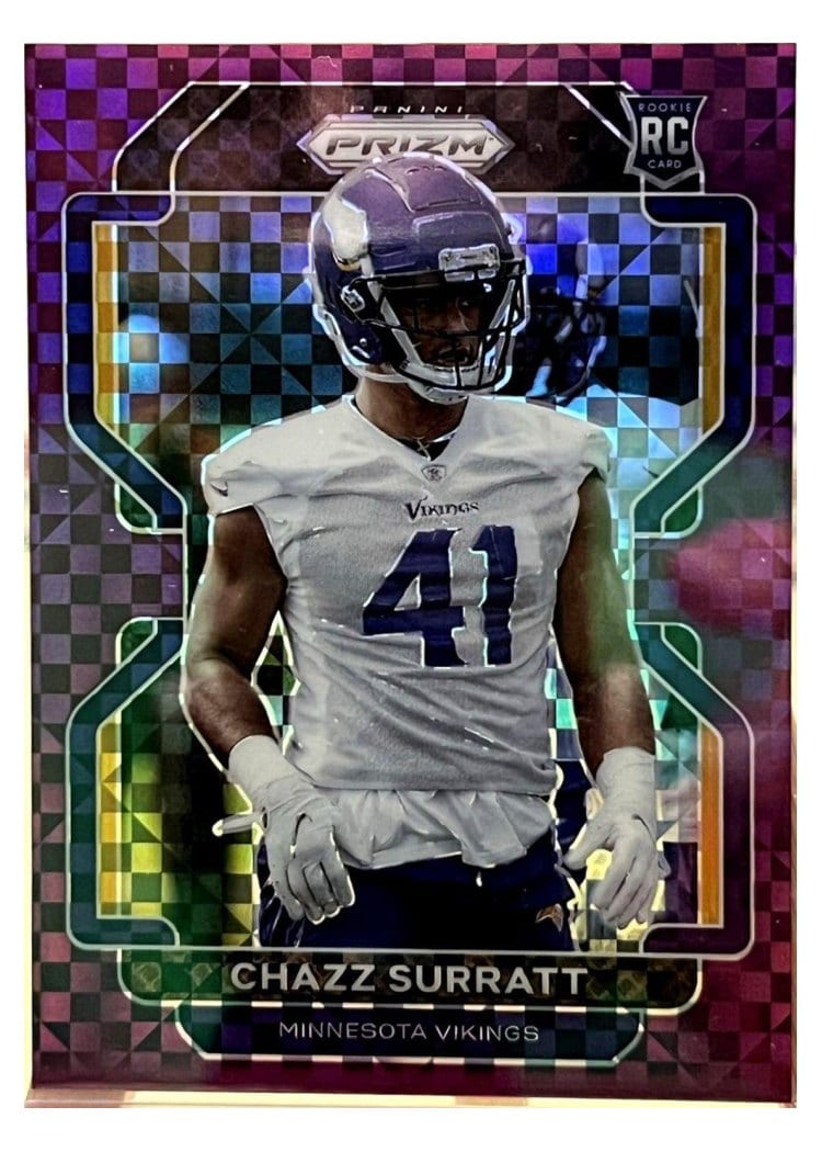 2021 Panini Prizm Base Set Chazz Surratt #419 card