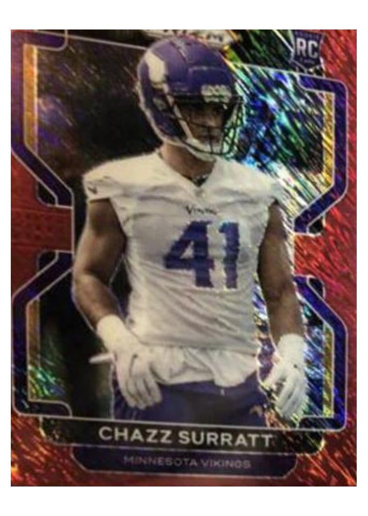 2021 Panini Prizm Base Set Chazz Surratt #419 card