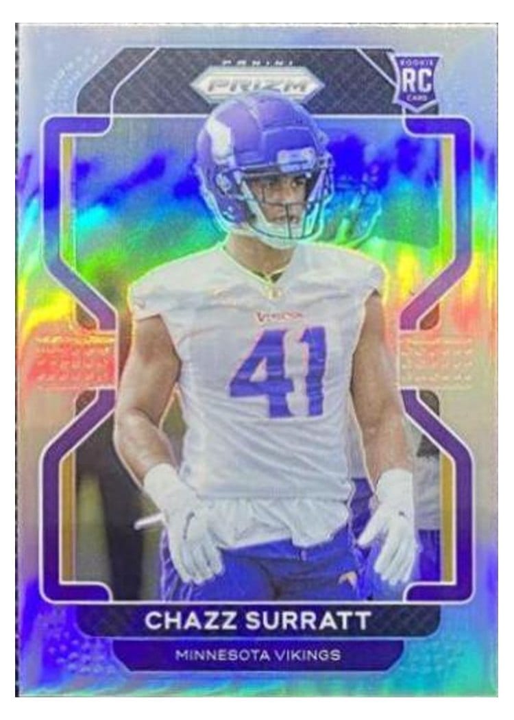 2021 Panini Prizm Base Set Chazz Surratt #419 card