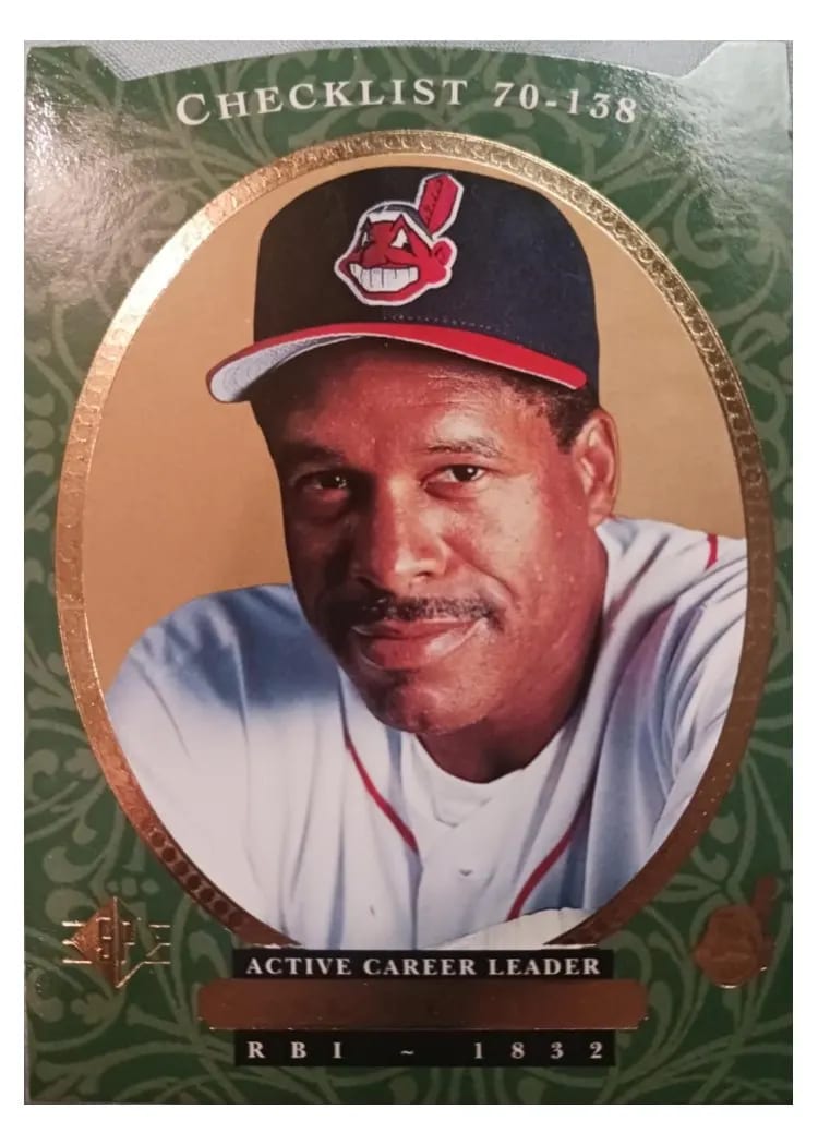 1995 Upper Deck Special Edition Checklist #26 card