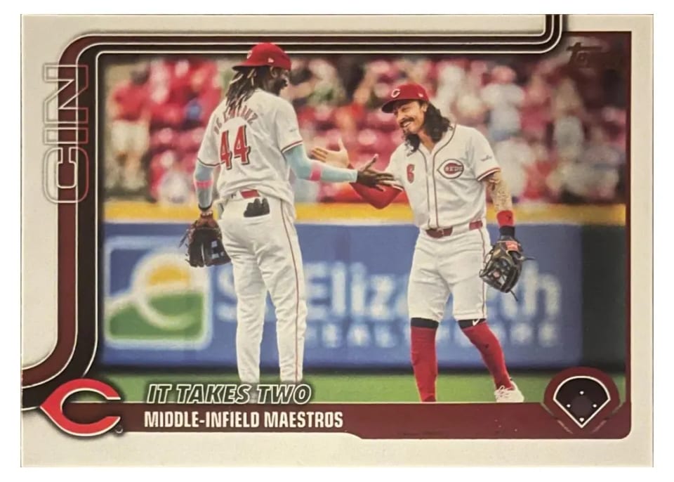 2025 Topps Checklist #295 card