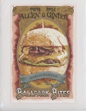 2024 Topps Allen & Ginter Ballpark Bites Boxloader Cheeseburger #BPBB-7 card