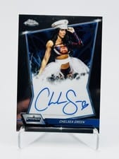 2026 Topps Chrome WWE Blue Brand Autographs Chelsea Green #BBA-CHE card