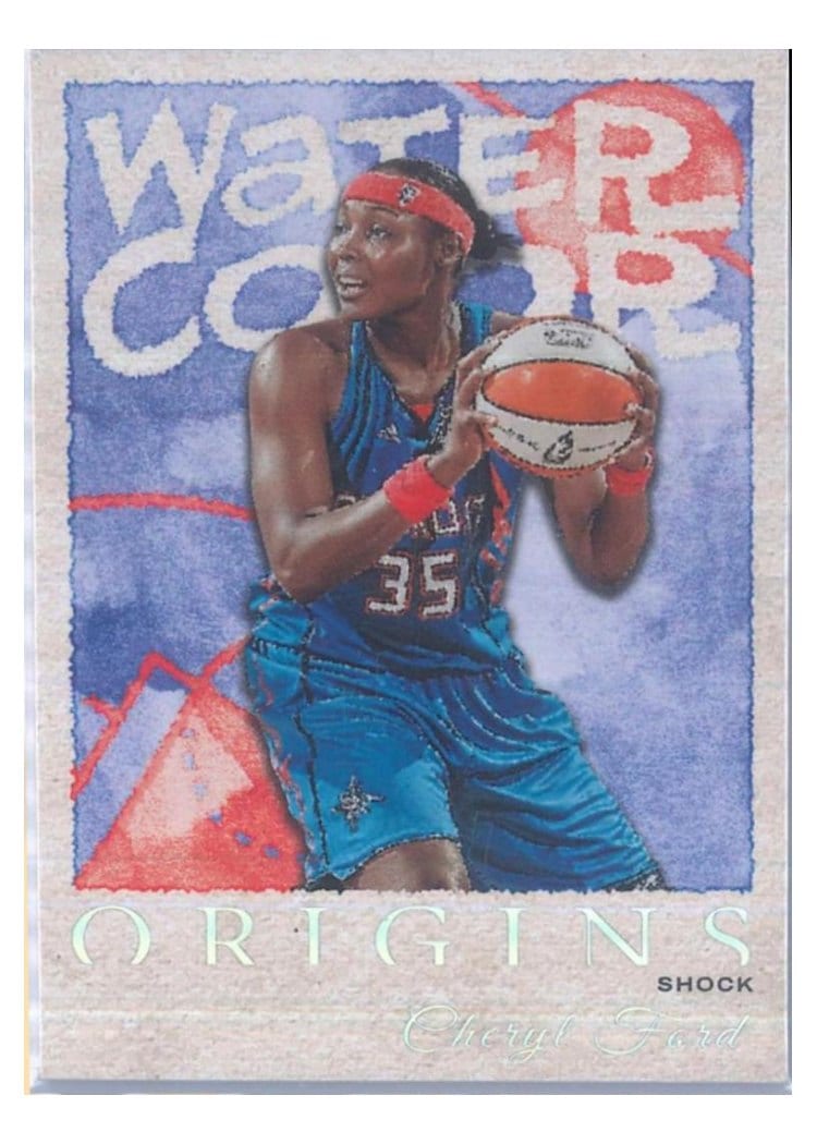 2023 Panini Origins WNBA Water Color Cheryl Ford #1 card