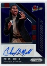 2020 Panini Prizm WNBA Signatures Cheryl Miller #SG-CML card